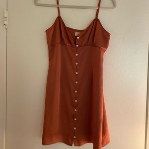 Aritzia (Wilfred) Satin Slip Dress